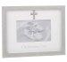 Modern Grey Christening Frame 6×4