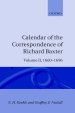 Calendar of the Correspondence of Richard Baxter