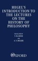 Introduction to the Lectures on the History of Philosophy