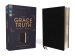 NIV, The Grace and Truth Study Bible (Trustworthy and Practical Insights), European Bonded Leather, Black, Red Letter, Comfort Print