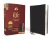 NIV, Life Application Study Bible, Third Edition, Genuine Leather, Cowhide, Black, Art Gilded Edges, Red Letter