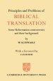 Principles and Problems of Biblical Translation