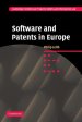 Software and Patents in Europe