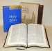 KJV Text Bible: Black, French Morocco Leather, Large Print 