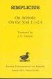 On Aristotle "On the Soul 1 and 2, 1-4"