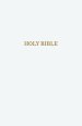 KJV, Gift and Award Bible, Imitation Leather, White, Red Letter Edition