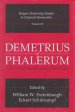 Demetrius of Phalerum: Text, Translation and Discussion