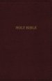 KJV, Deluxe Reference Bible, Super Giant Print, Imitation Leather, Burgundy, Red Letter Edition