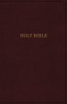 KJV, Deluxe Reference Bible, Super Giant Print, Imitation Leather, Burgundy, Indexed, Red Letter Edition