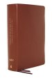 NIV, Charles F. Stanley Life Principles Bible, 2nd Edition, Genuine Leather, Brown, Comfort Print, Concordance