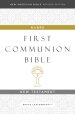 NABRE, New American Bible, Revised Edition, Catholic Bible, First Communion Bible: New Testament, Leathersoft, White