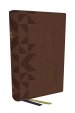 NKJV, The Bible Study Bible, Leathersoft, Brown, Comfort Print