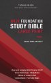 NKJV, Foundation Study Bible, Large Print, Hardcover, Red Letter, Comfort Print