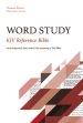 KJV, Word Study Reference Bible, Hardcover, Red Letter, Comfort Print