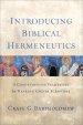 Introducing Biblical Hermeneutics