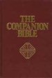 KJV Bullinger Companion Large Print Bible : Hardback Burgundy