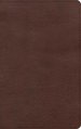 KJV Single-Column Personal Size Bible, Brown LeatherTouch