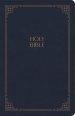 KJV Large Print Personal Size Reference Bible, Navy Leathertouch Indexed