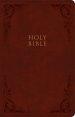 KJV Large Print Personal Size Reference Bible, Burgundy LeatherTouch, Indexed