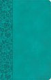 NASB Large Print Personal Size Reference Bible, Teal LeatherTouch