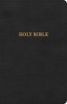 KJV Thinline Bible, Black LeatherTouch