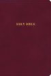 KJV Large Print Thinline Bible, Burgundy LeatherTouch