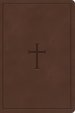 CSB Giant Print Reference Bible, Brown LeatherTouch