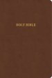 KJV Large Print Thinline Bible, Value Edition, Brown LeatherTouch