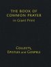 Book Of Common Prayer Giant Print, Cp800: Volume 2, Collects, Epistles And Gospels