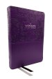 KJV, The Woman's Study Bible, Purple Leathersoft, Red Letter, Full-Color Edition, Comfort Print (Thumb Indexed)