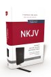 NKJV, Compact Center-Column Reference Bible, Hardcover, Red Letter, Comfort Print