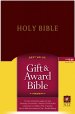 NLT Gift & Award Bible, Burgundy, Imitation Leather, Red Letter, Concordance