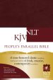 KJV / NLT People's Parallel Bible Burgundy Imitation Leather