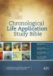 KJV Chronological Life Application Study Bible (Hardcover), Introductions, Timeline, Full Colour Maps, Concordance,