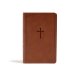 CSB Personal Size Bible, Brown LeatherTouch