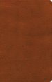 NASB Large Print Thinline Bible, Burnt Sienna LeatherTouch