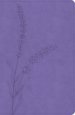 KJV Personal Size Giant Print Bible, Lavender LeatherTouch, Indexed