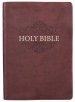 KJV Bible Super Giant Print Faux Leather, Chestnut Brown