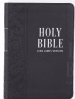 KJV Bible Compact LP Faux Leather, Black