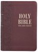 KJV Bible Compact LP Faux Leather, Medium Brown