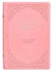 KJV Bible Giant Print Full-size Faux Leather, Pink