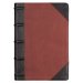 KJV Bible Giant Print Full-size Full-grain Leather, Espresso/Saddle Tan