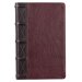 KJV Bible Giant Print Standard-size Full-grain Leather, Burgundy/Mahogany