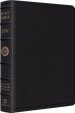 ESV Wide Margin Reference Bible Top Grain Leather, Black