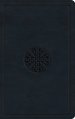 ESV Large Print Value Thinline Bible (TruTone, Navy, Mosaic Cross Design)