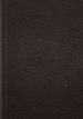 ESV Single Column Journaling Bible, Large Print (Buffalo Leather, Deep Brown)