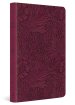 ESV Large Print Value Thinline Bible (TruTone, Raspberry, Floral Design)