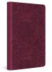 ESV Value Thinline Bible (TruTone, Raspberry, Floral Design)