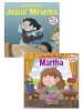 Jesus' Miracles/Martha Flip-Over Book