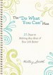 The "Do What You Can" Plan ( Shorts) [eBook]